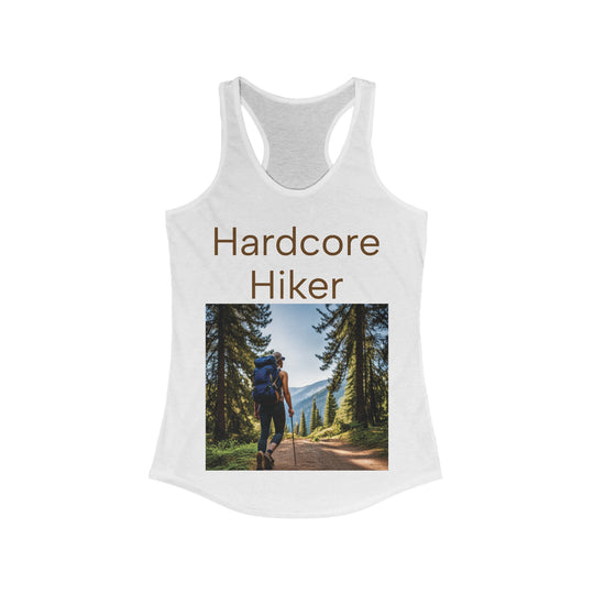 Hardcore Hiker - Women's Ideal Racerback Tank