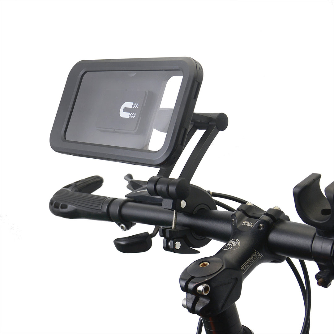 Bicycle Motorcycle Case Folding Mobile Phone Navigation Stand Rainproof Cover