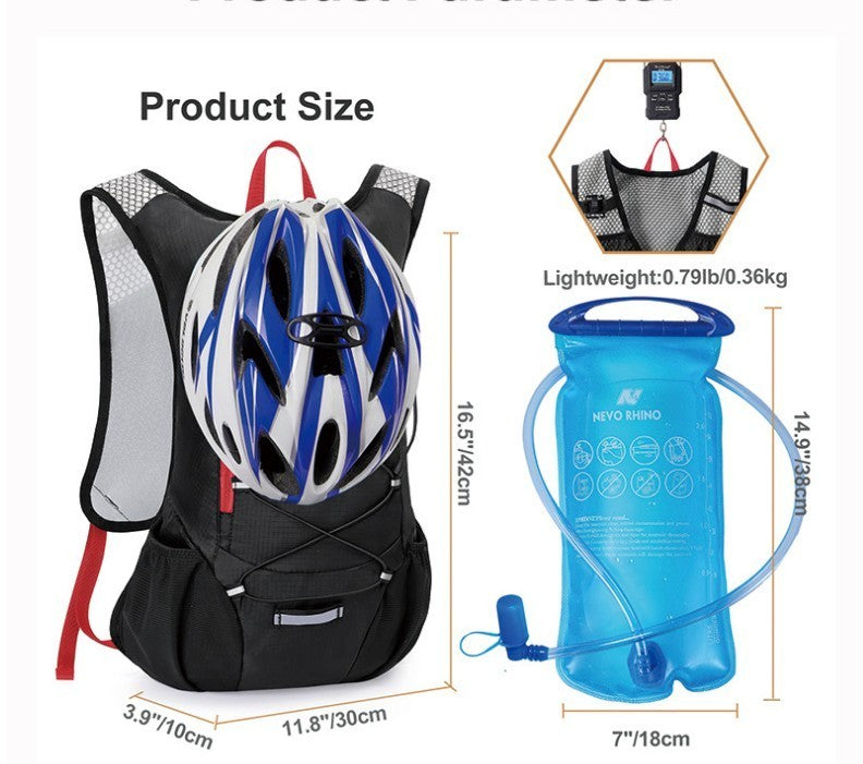 Portable Outdoors 2L Water Bag Backpack