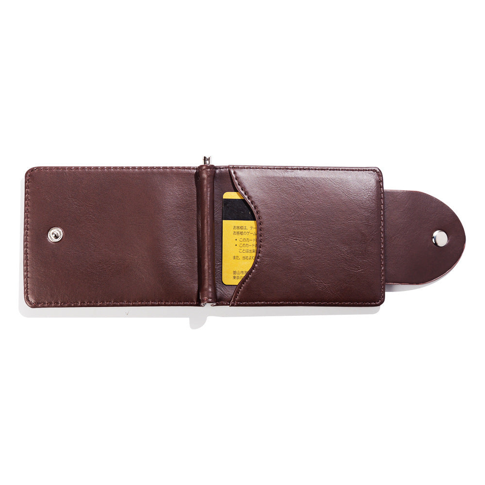 Leather Wallet Short Fashion Men's Wallet