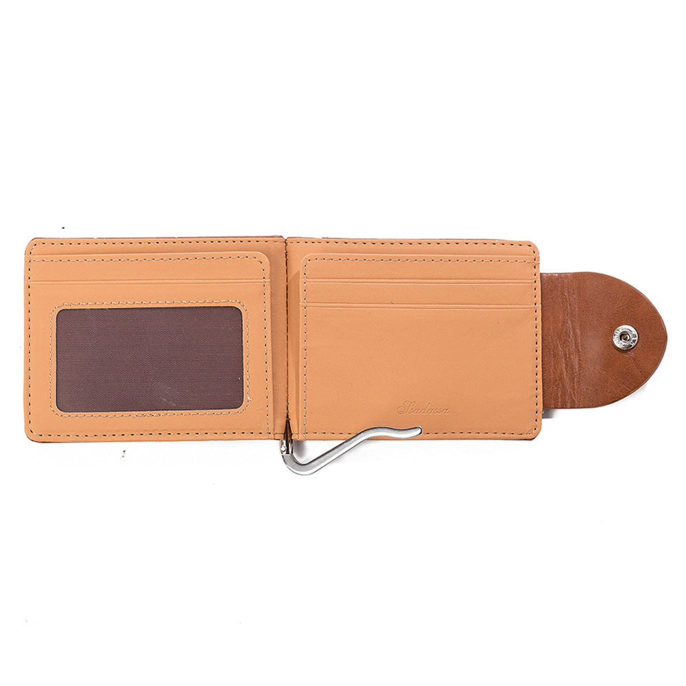 Leather Wallet Short Fashion Men's Wallet