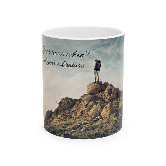 Seek Your Adventure, Ceramic Mug, (11oz, 15oz)