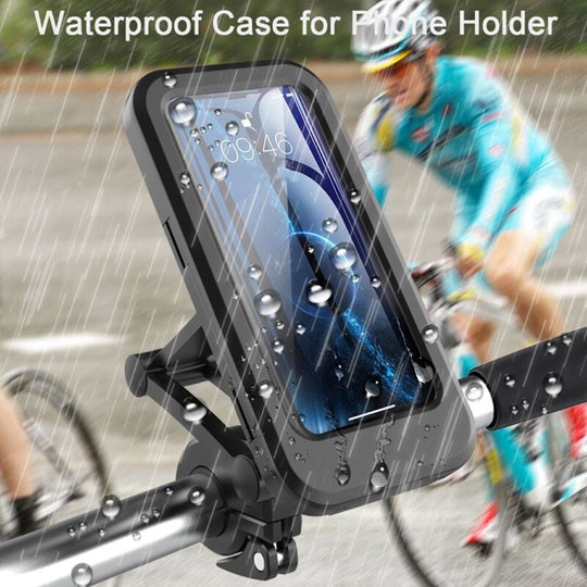 Bicycle Motorcycle Case Folding Mobile Phone Navigation Stand Rainproof Cover